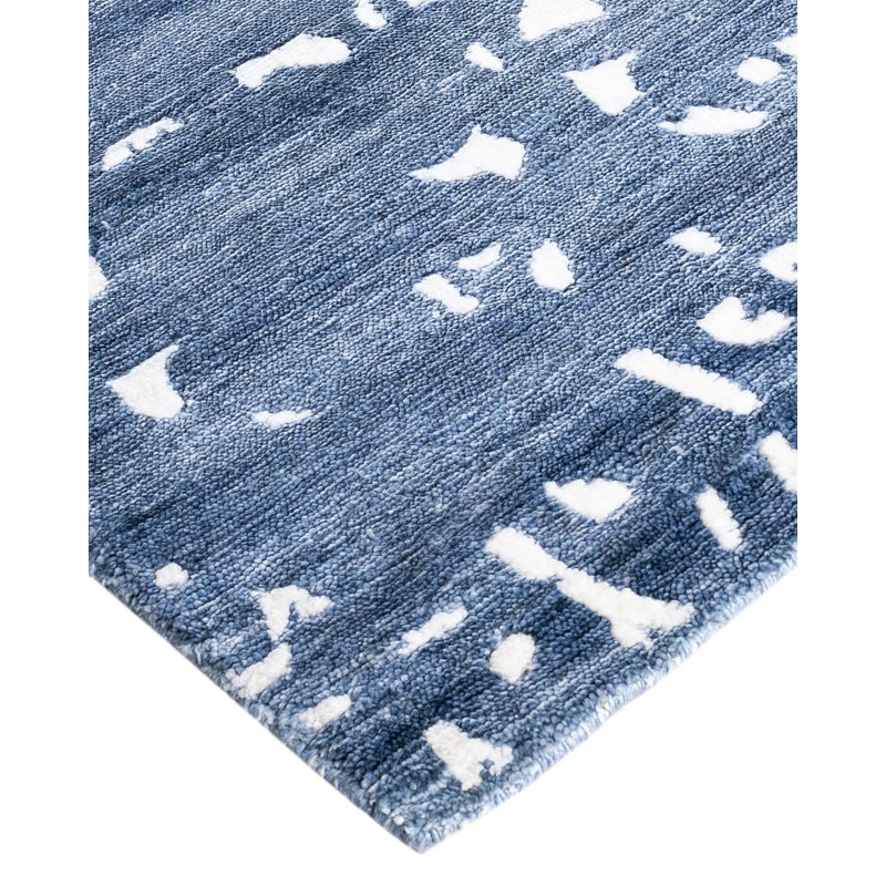 Overdyed One-of-a-Kind 9' 0" X 12' 1" Hand Knotted Area Rug