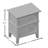 Cartwright 24'' W Nightstand