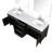 Laurel 80 in W x 22 in D Double Bath Vanity Mirrors with Faucet Set-82319300-82319297