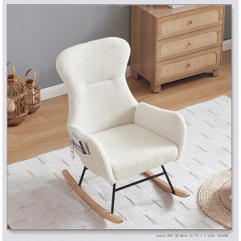 Chaise berçante Teddy