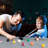 ROSEED 48" Complete Set Pool Table, Compact Size with Premium Velvet Tabletop and Solid Cue Sticks