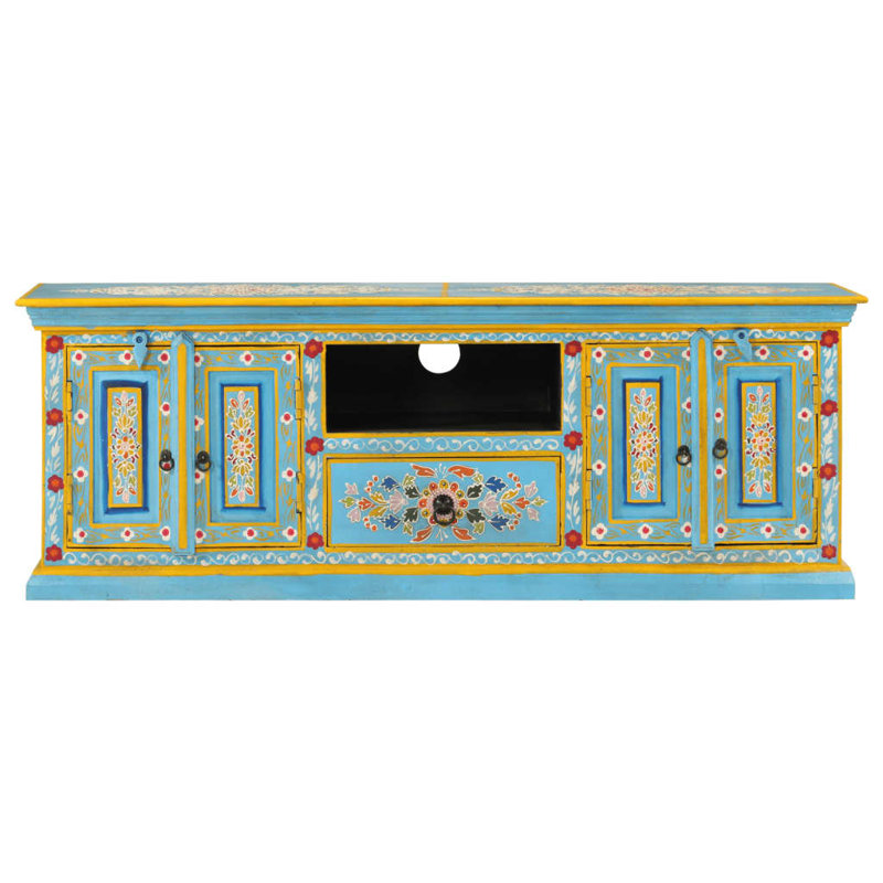 Brayde Unfinished TV Stand for TVs up to 43", Blue