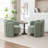 Sherpa Upholstered Barrel Chair-1867781354
