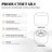 Cylinder Natural Golden Jade Marble Touch Table Lamp, USB-C Rechargeable Warm LED Night Light with 3-Level Dimmable Brightness, Cordless Portable Ambient Accent Lamp for Bedroom, Living Room, Office, Patio & Camping-1897642569