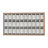 30 Slots Wooden+Flannel Display Watch Box