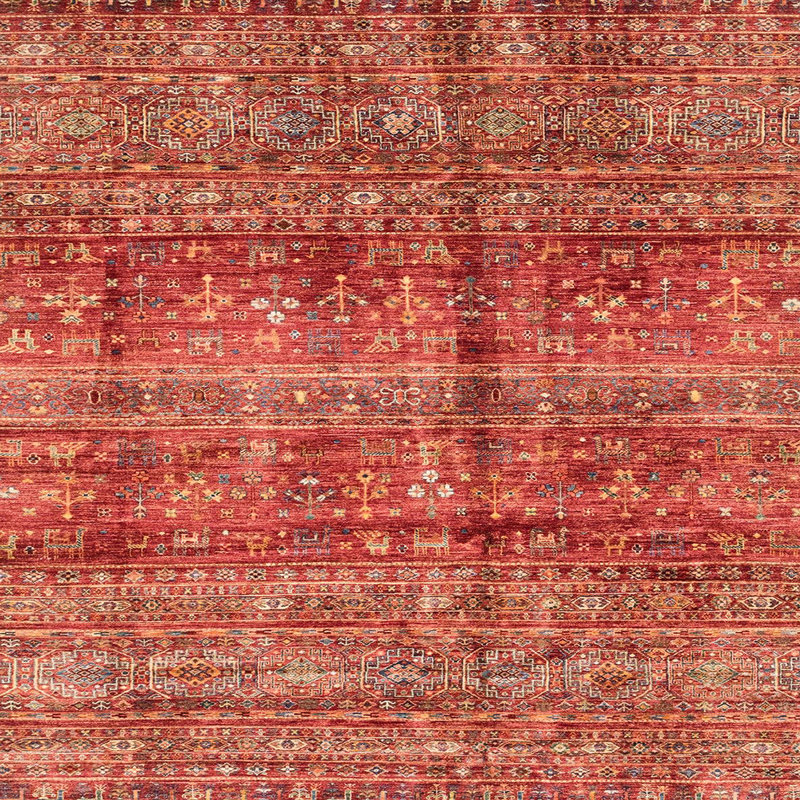 Tapis abstrait 4093, Carré 3 pi