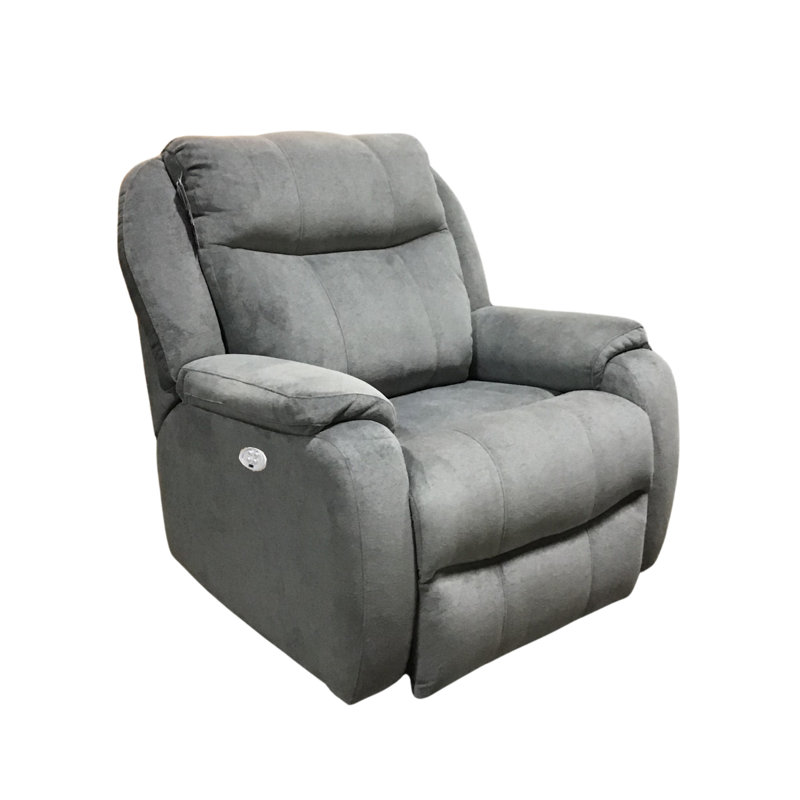 Hercules Power Headrest Big Man's Wall Recliner, Green Chenille