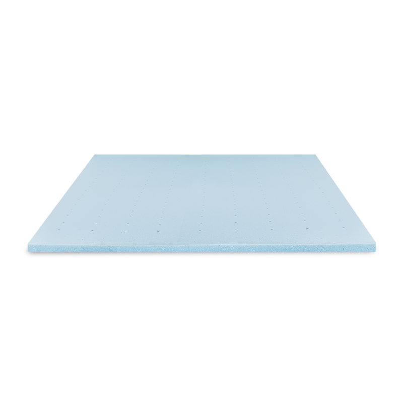1.5" Full Gel-Infused Memory Foam Mattress Topper