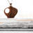 Ettinger Abstract Gray/Orange Area Rug-547664279