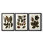Feuilles d'automne I - Impression encadrée sur mesure de qualité supérieure - 3 pièces-135195920-135195927