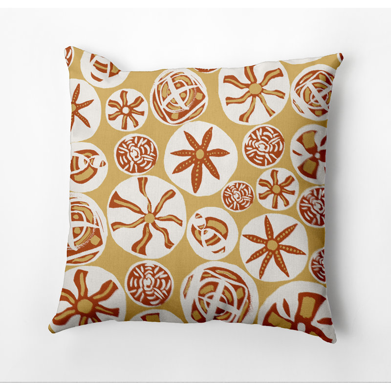 Housse de coussin carré et insert, Moutarde, 20 po X 20 po