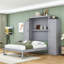 Lit escamotable avec garde-robe et tablette de rangement Murphy-1050557023-1050556963