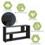60cm H x 118cm W Bookcase