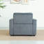 Linen Accent Chairs Bed - Single-762236514