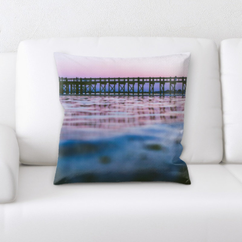 Microsuede Throw Pillow