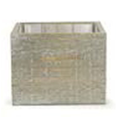 Panier en bois massif cube