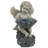 Sitting Cherub with Shell Garden Statue
