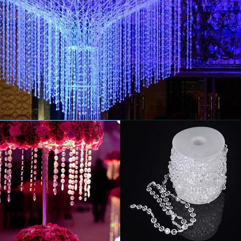 Perle de cristal perlée