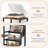 Record Player Stand, Guitar Stand for Acoustic, Electric Guitar, Bass with Amp Stand-40407698