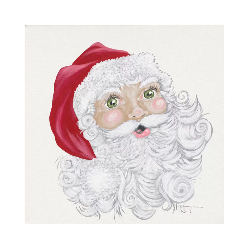 Green Eyed Elf by Hollihocks Art - Wrapped Canvas Print, 93.98 cm H x 93.98 cm W x 1.91 cm D