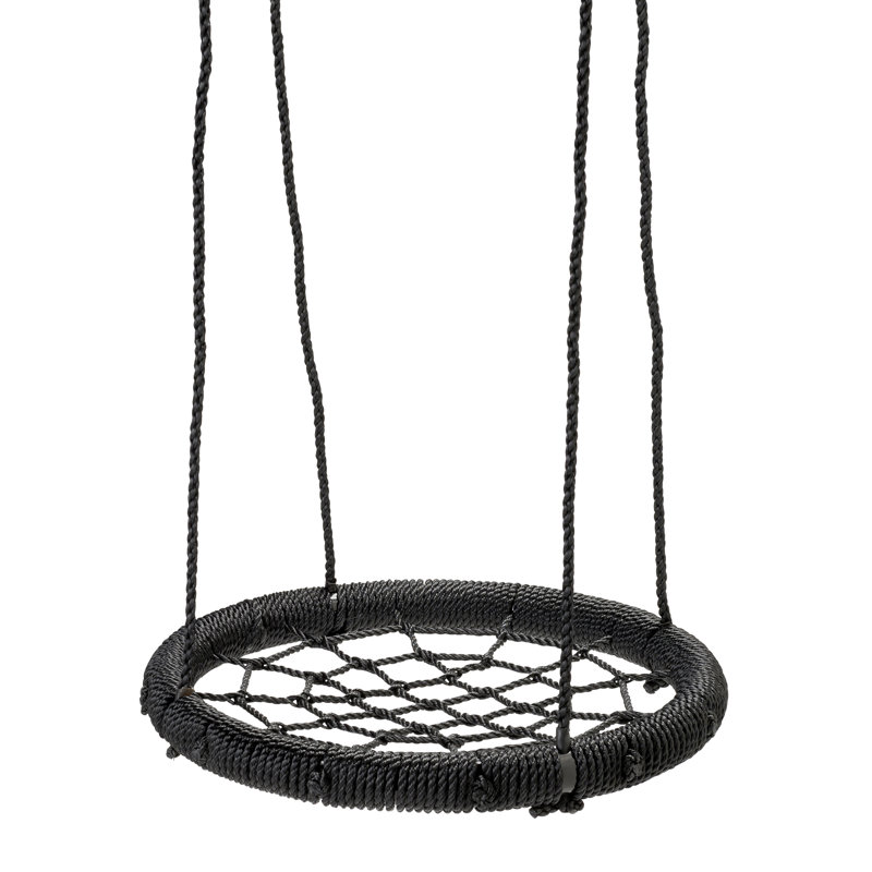 SwingKing Nylon Web / Saucer Swing Swing Seat with Chains