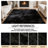 Soft black shag area rug-363783217