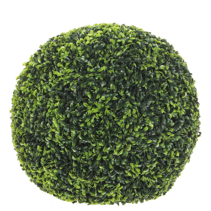 Faux Boxwood Plant, 50cm H x 50cm W x 50cm D