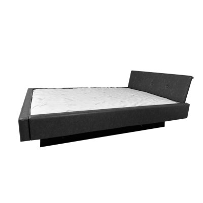 Cagliari With Your Choice Water Or Regular Mattress Complete Padded Large Flat Headboard Hardside Wood Frame Waterbed
