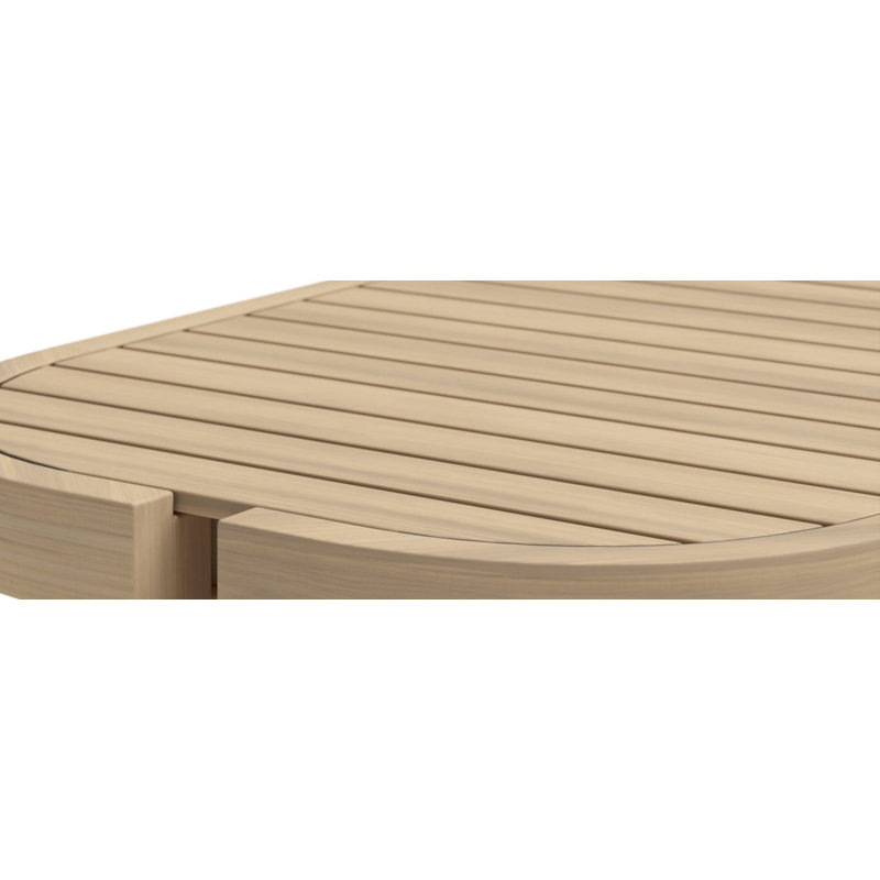 Emory Solid Acacia Wood Weather Resistant Sofa Seating Group (Set of 4)