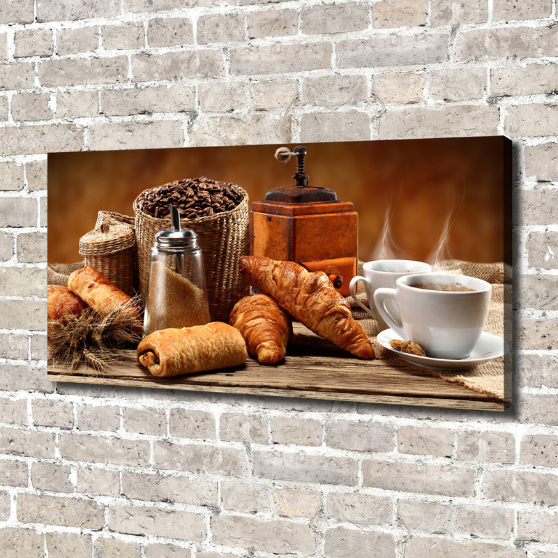 Breakfast - Wrapped Canvas Print