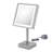 Single Sided Square Free Standing 3x Magnification LED Mirror-14635743