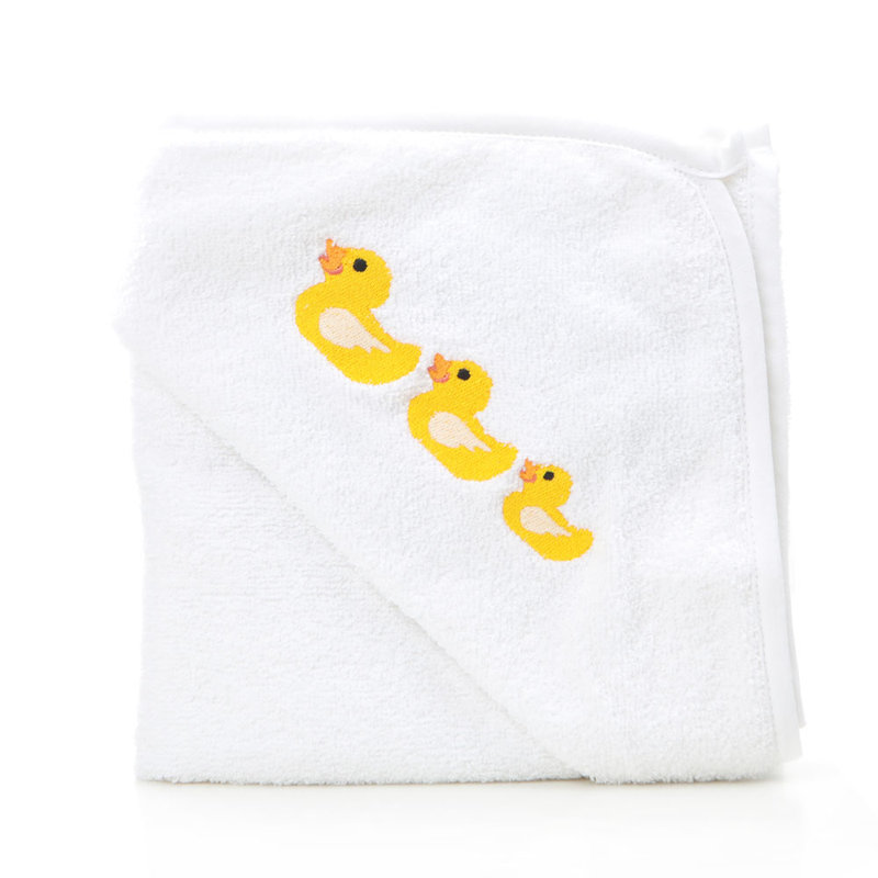 Holmegate Bath Towel, White/Yellow