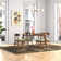 Caveney Wood Dining Set with Rectangle Table and Chairs