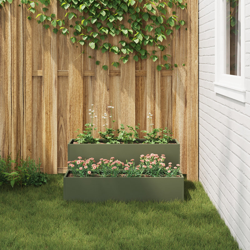 Planter Box, Olive