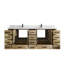 Ensemble de meuble-lavabo double 84 po Malibu-76007451