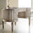 Melange Fluted Kidney Desk