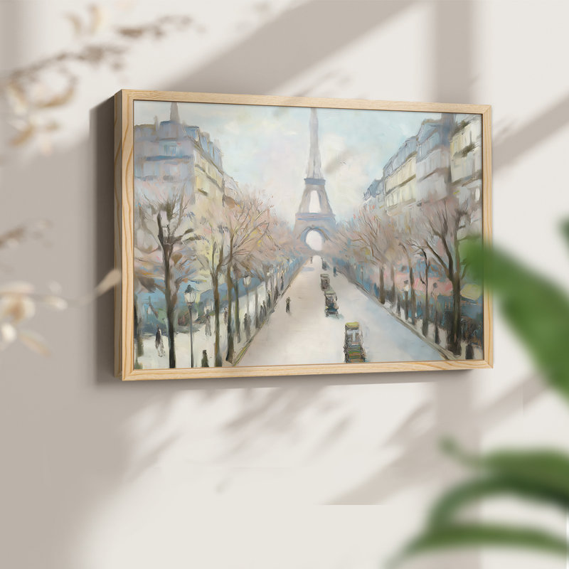 Paysage, série XLIV, reproduction encadrée, H 8 po x l 10 po, Naturel