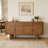 Multi-functional minimalist wooden sideboard