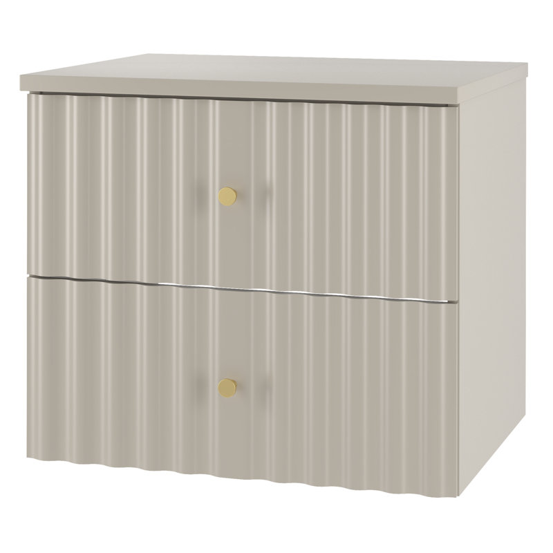 Annalouise Bathroom Storage Furniture Set, Grey