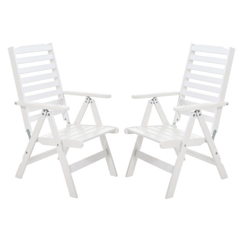 Katherra Patio Dining Armchair, White