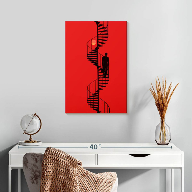Lilie Endless Climb, 24" H x 16" W