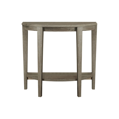 Accent Table, Console, Entryway, Narrow, Sofa, Living Room, Bedroom, Brown Laminate, Contemporary, Modern