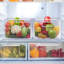 Organisateurs en plastique transparent 3 pièces