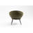 Vintage Upholstered Cup Accent Chair,-552117420