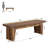 55.11'' Farmhouse Long Entryway Bench