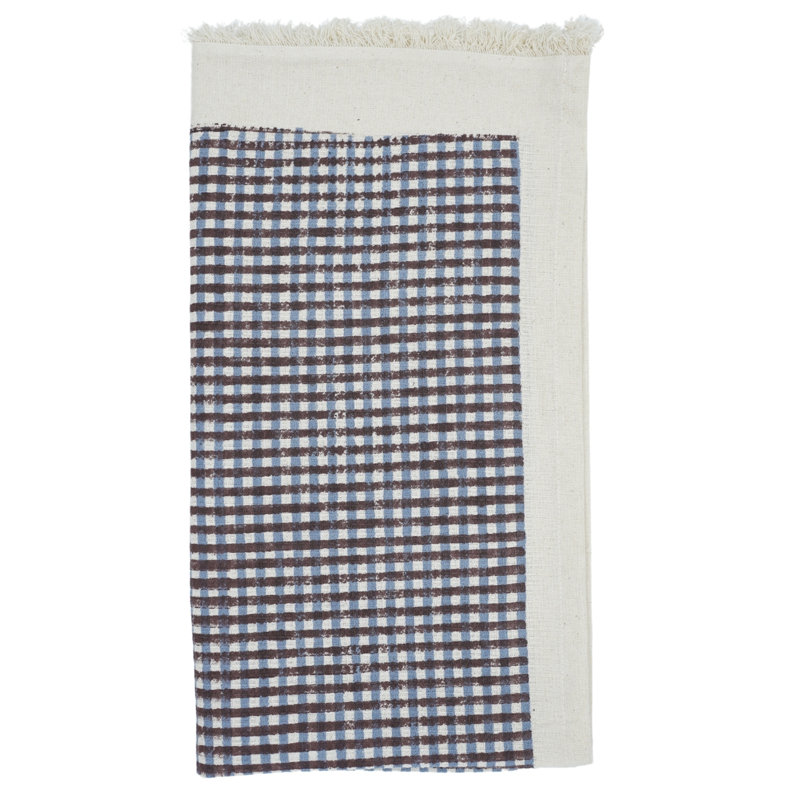 Essuie-mains en coton gaufré 17 x 32