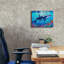  «Happy Humpback» par Dean Russo, art mural sur toile, 16 po x 12 po-1043115419