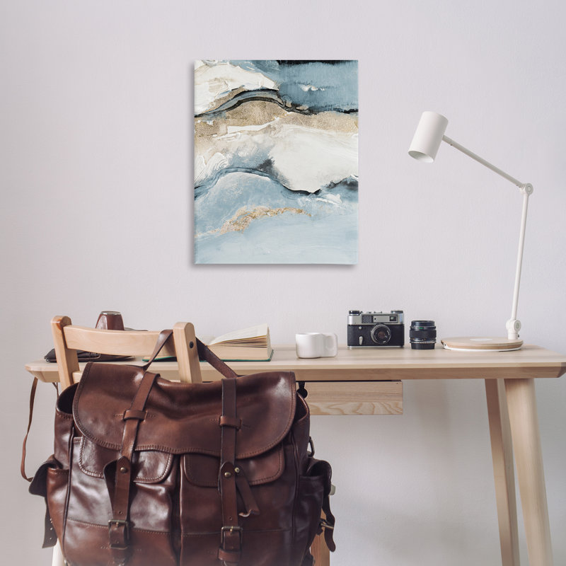 «Blue Organic Agate» par Lanie Loreth, 40" H x 30" W