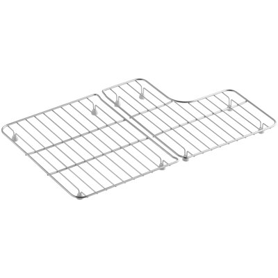 Whitehaven Stainless Steel Left and Right Sink Racks for 30" Single-Bowl Kitchen Sink