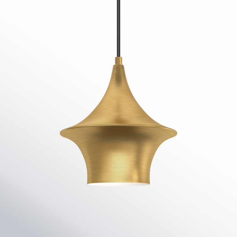 Alexia Single Light Metal Pendant